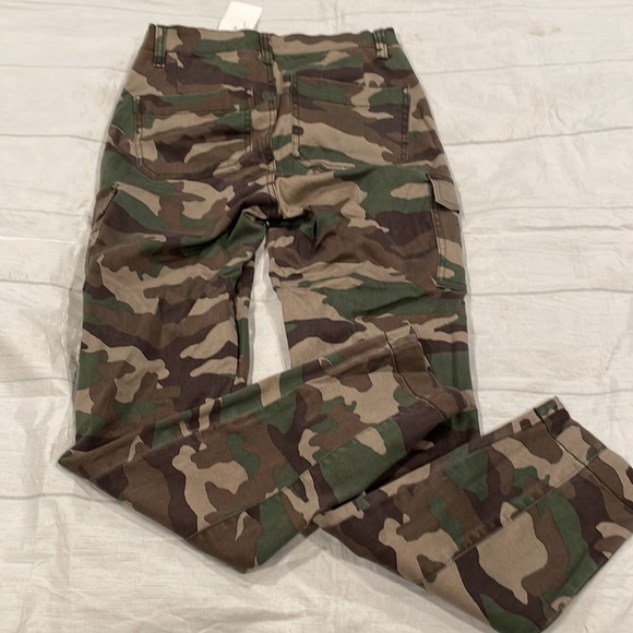 J Crew NWT camo skinny cargo pocket pants size 25 - Picture 4 of 8